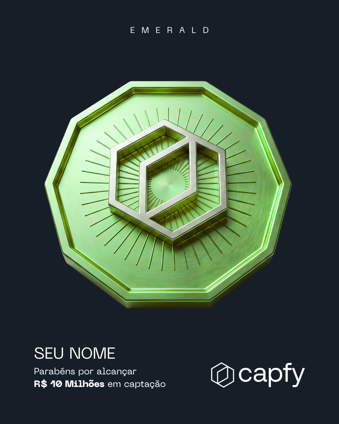Medalha Emerald