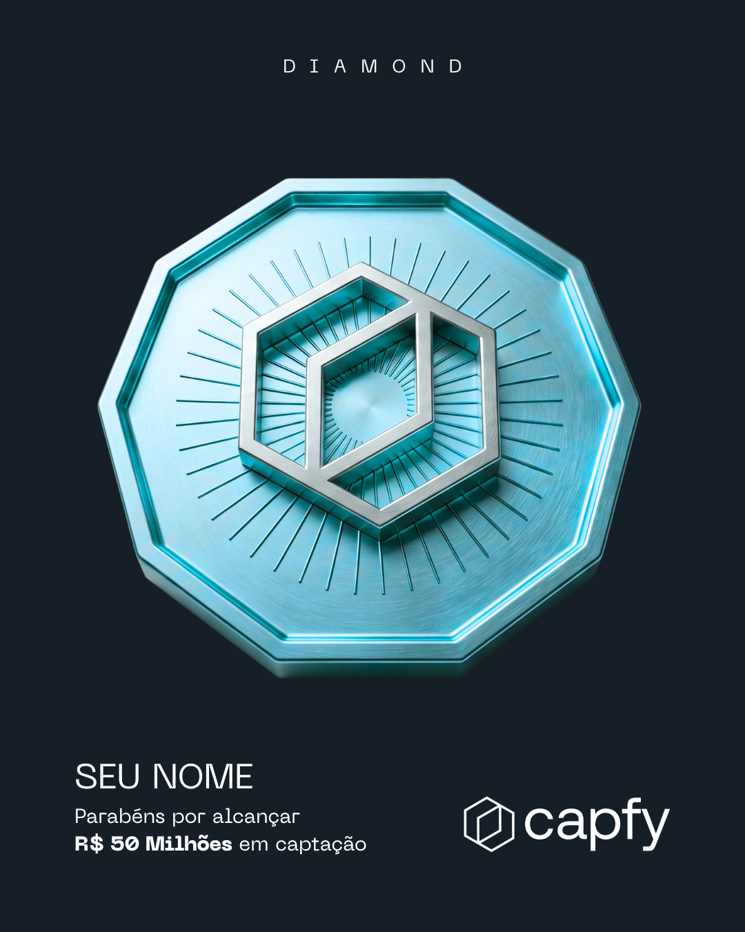 Medalha Diamond